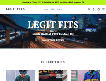 Tablet Screenshot of legitfits.com